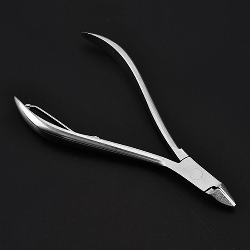 1Pc Stainless Steel Nail Trimmer Clipper Cuticle Nipper Dead Skin Remover Scissor Plier Nail Art Tool