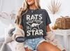 Rats Spelled Backwards Is Star T-Shirt Vintage Rat Shirt Funny Animals Distressed Tee