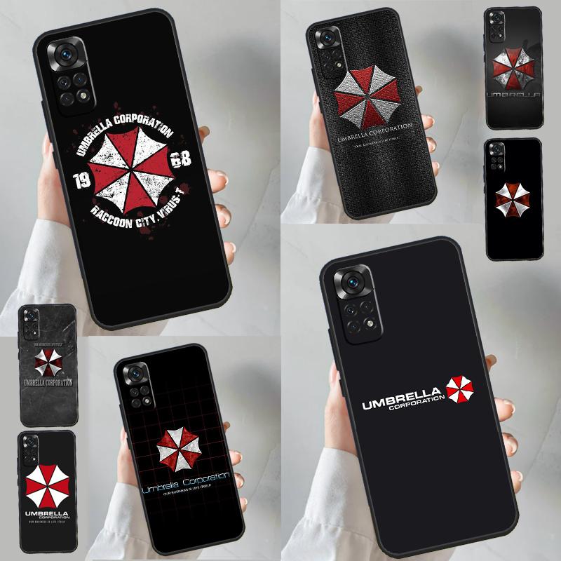 Umbrella Corporation Case For Xiaomi Redmi Note 13 11 10 9 8 12 Pro Plus 12S 11S 10S 9S 10A 9C 10C 12C 13C Funda