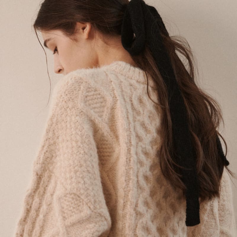 OR Angora Multi Knit Tie - 5 Colors