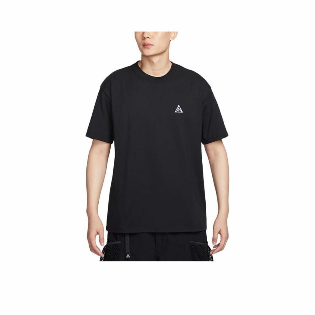 Nike ACG Series Simple Casual Versatile Short-Sleeve T-Shirt for Men in Black IF0371-010 L