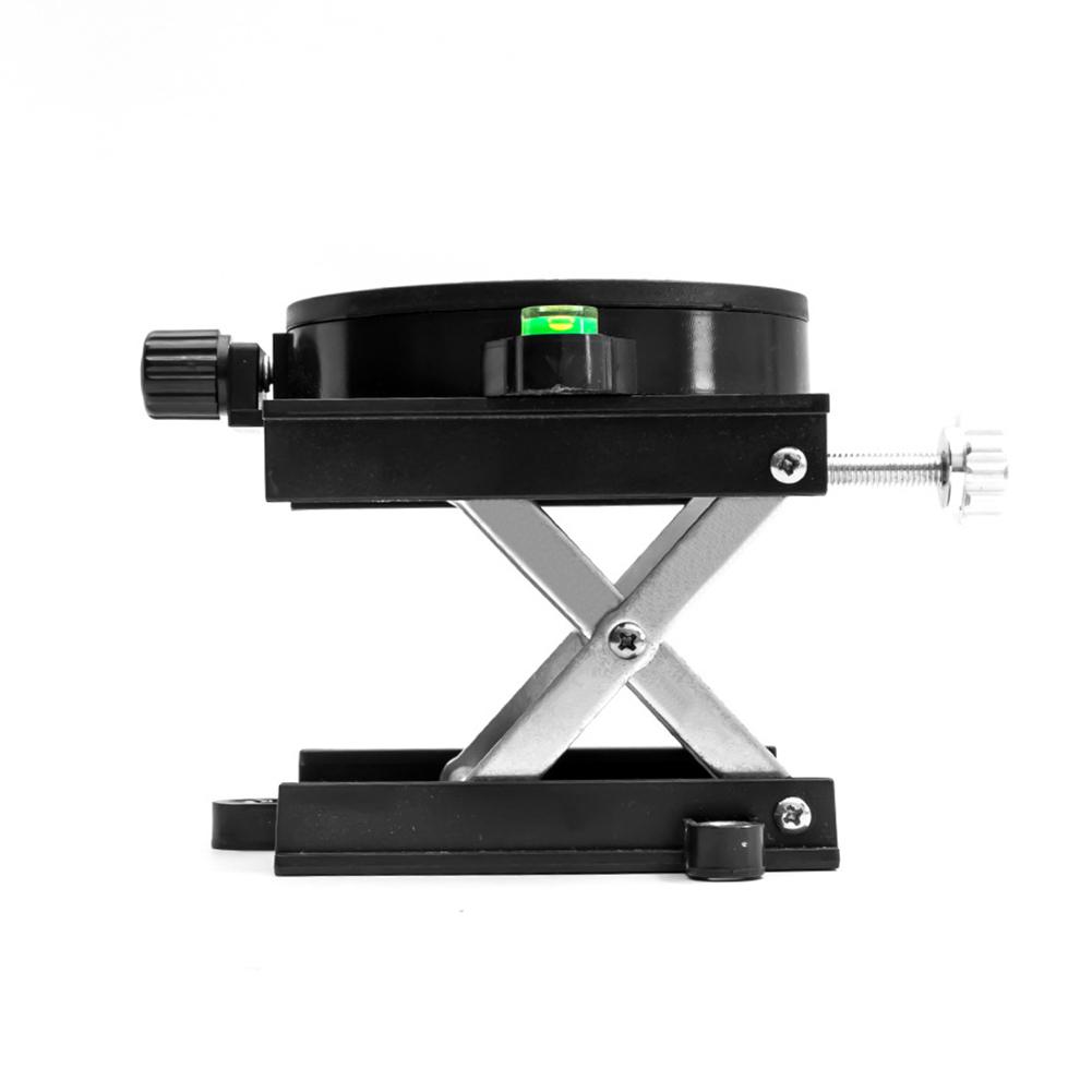 Aluminium Alloy Laser Level Bracket Lab Lift Platform 360 Degree Rotation Table Lifting Stand Workbench Base Woodworking Benches