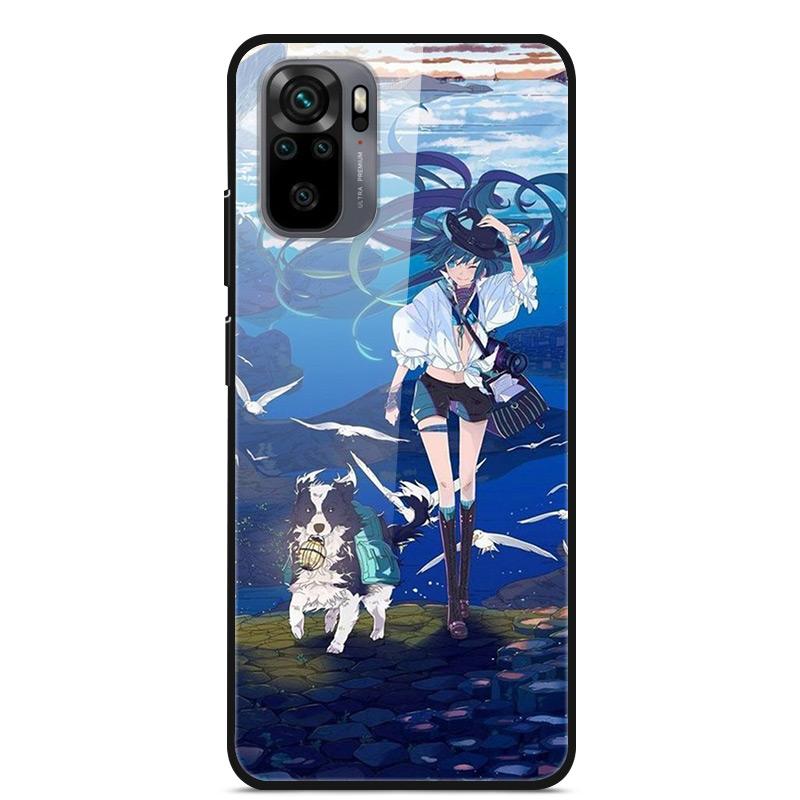 Tempered Glass Case For Xiaomi Redmi Note10 Pro Case Glass Back Cover For Xiaomi Redmi Note 10 10Pro Max Case Note10 5G Shell