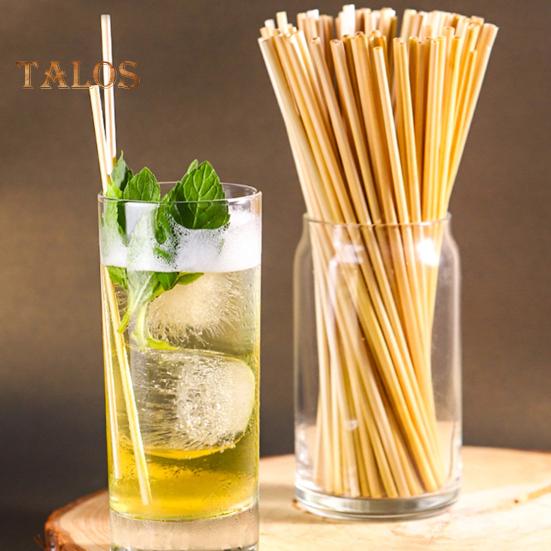 300 ks dřevěných brček Pitná voda v potravinářské kvalitě Lehké spolehlivé neplastové brčka na párty potřeby