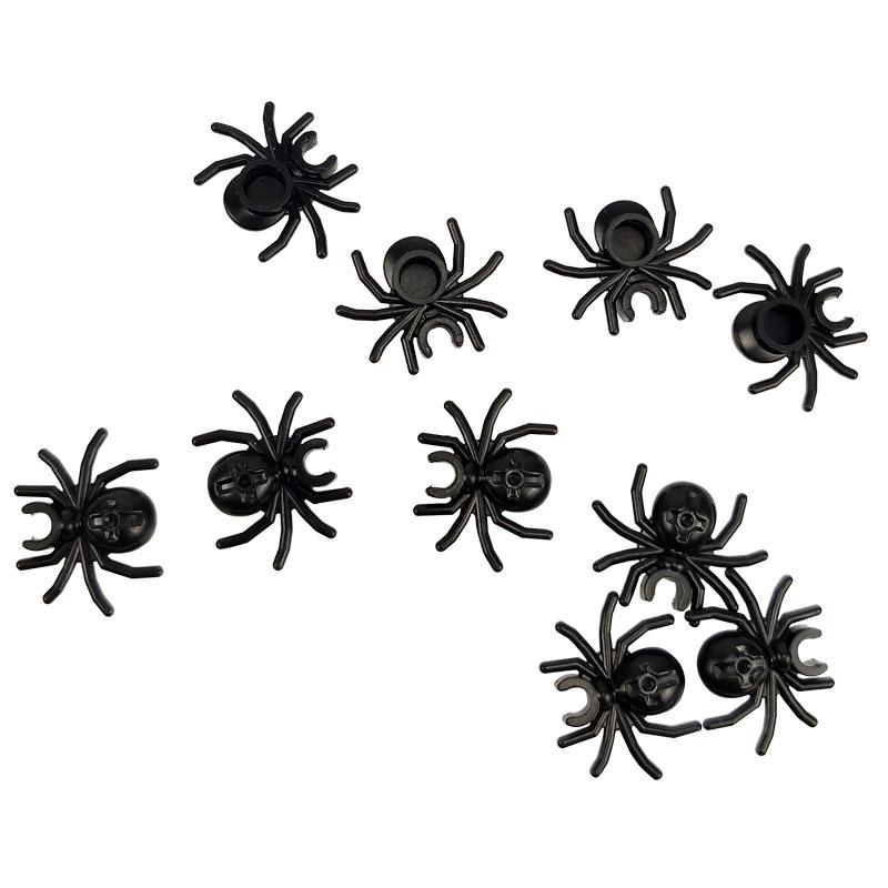 Non-Toxic Moc Creative Horror Halloween Grave Graveyard Spiders Building Blocks Bricks Educational Toys For Children Assemble Block Parts