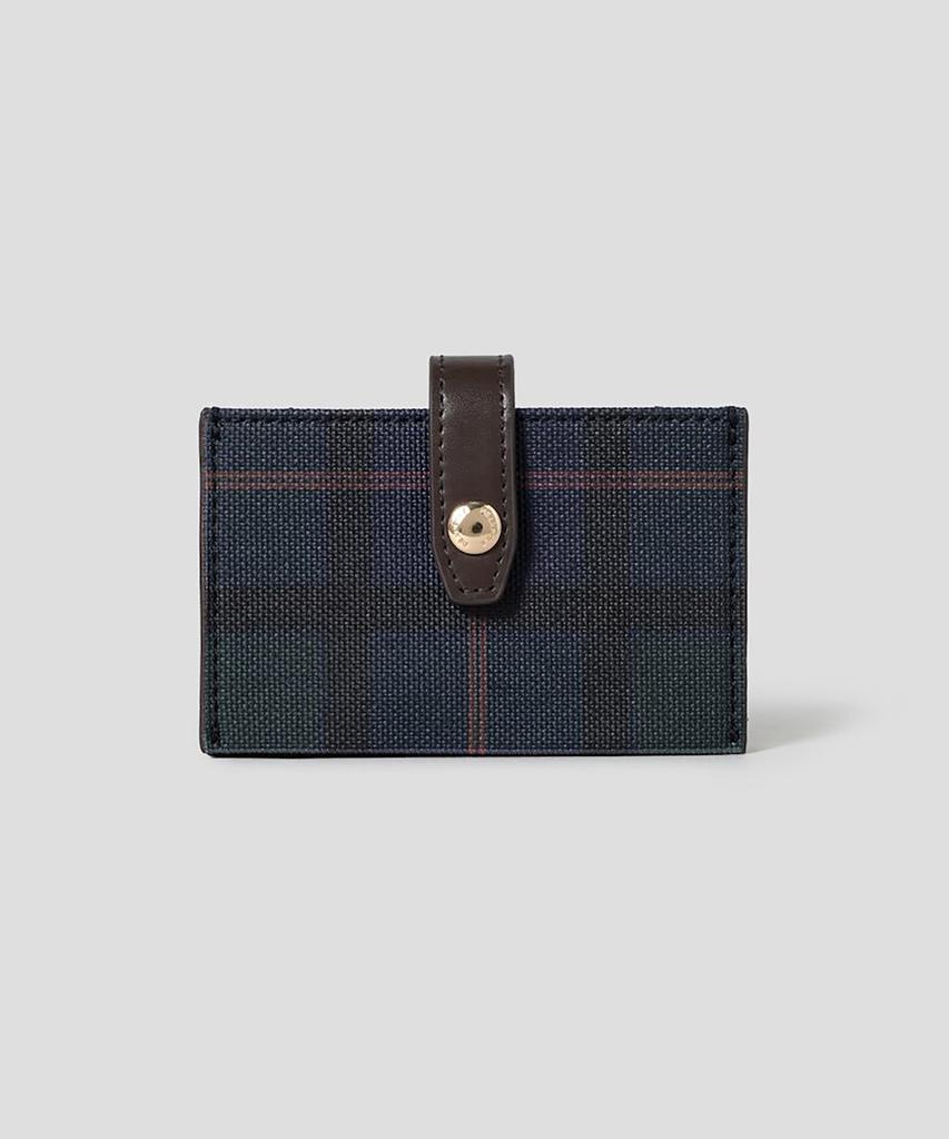 Beanpole Accessory Check Accordion Wallet Green
