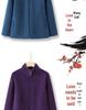 Women's Fleece Hoodie Jacket for Elderly - Winter & Spring Wear
