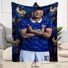 Mbappe 301 Blanket Durable Comfort Perfect for Picnics Office Chair Chair for All Occasions Playful Design Ideal Gift For Birthday Valentine'S Day