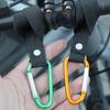 1/5Pcs Motorcycle Electric Vehicle No-Punch Hooks Multifunctional Aluminium Alloy D-Shaped Handlebar Hook Motorbike Accessories