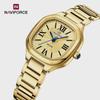 Waterproof Women Watch Quartz Elegant Lady Wristwatch Casual Steel Bracelet Female Girl Clock Rectangle Dial