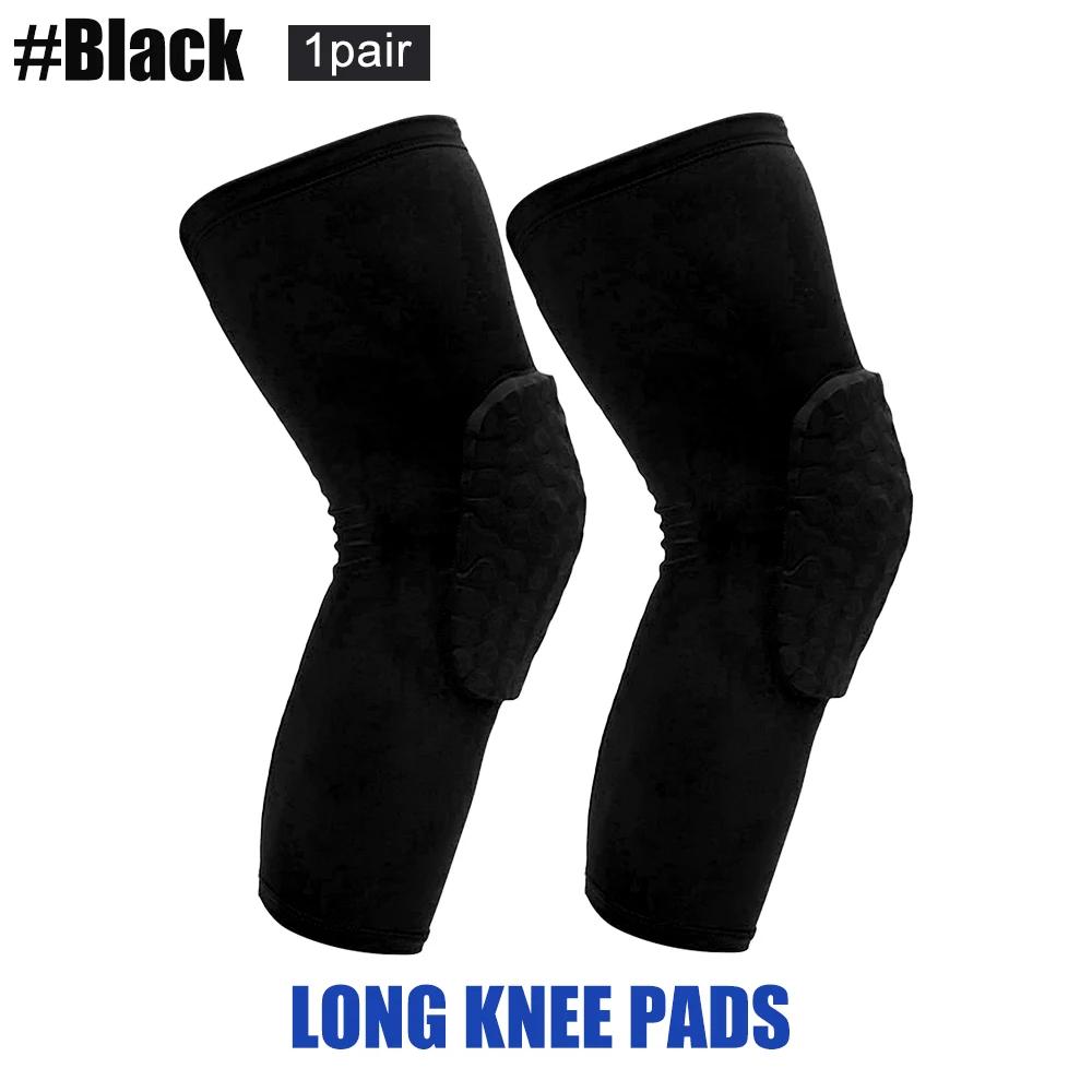 

Сотовые наколенники Баскетбольный спортивный наколенник Волейбольный наколенник Поддержка футбола Компрессионные наколенники для ног S