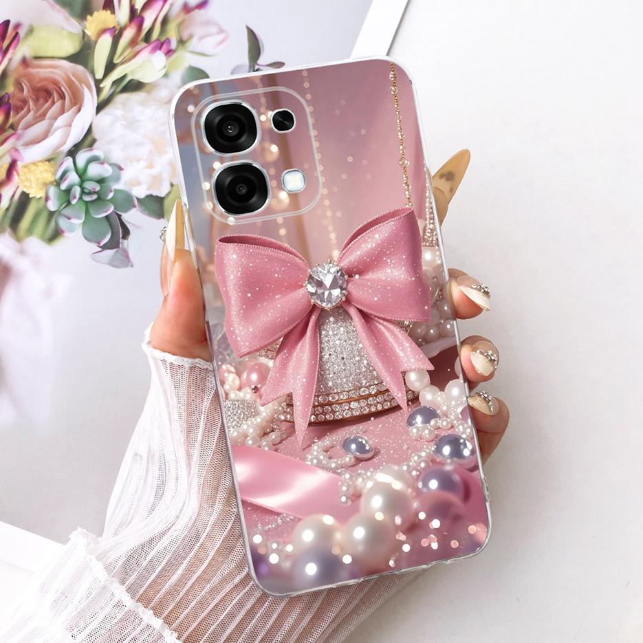 For Oppo A6 Pro 5G Case CPH2781 Cute Lion Tiger Dragon Luxury Painted Cover Soft Slim Phone Case For Oppo A6 Pro A6Pro 4G Fundas