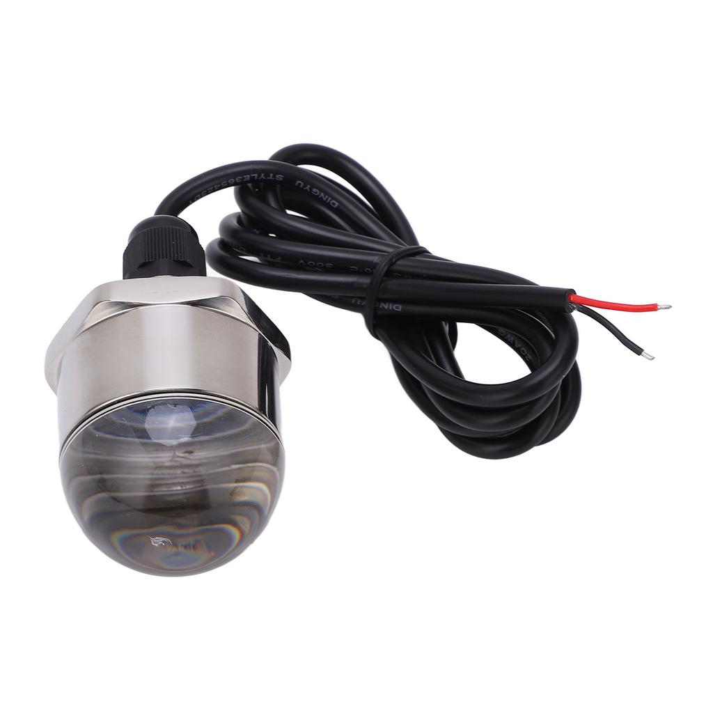 304 Stainless Steel Marine Underwater Light 12V LED Round Underwater Lamp for Yacht Boat Blue Light