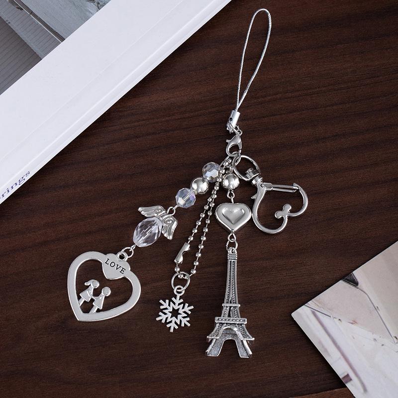 Personalized Retro Cool Style Mobile Pendant Eiffel Tower