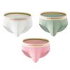 Men's Thin Breathable Sexy Triangle Underwear Men's Solid Color Simple Shorts