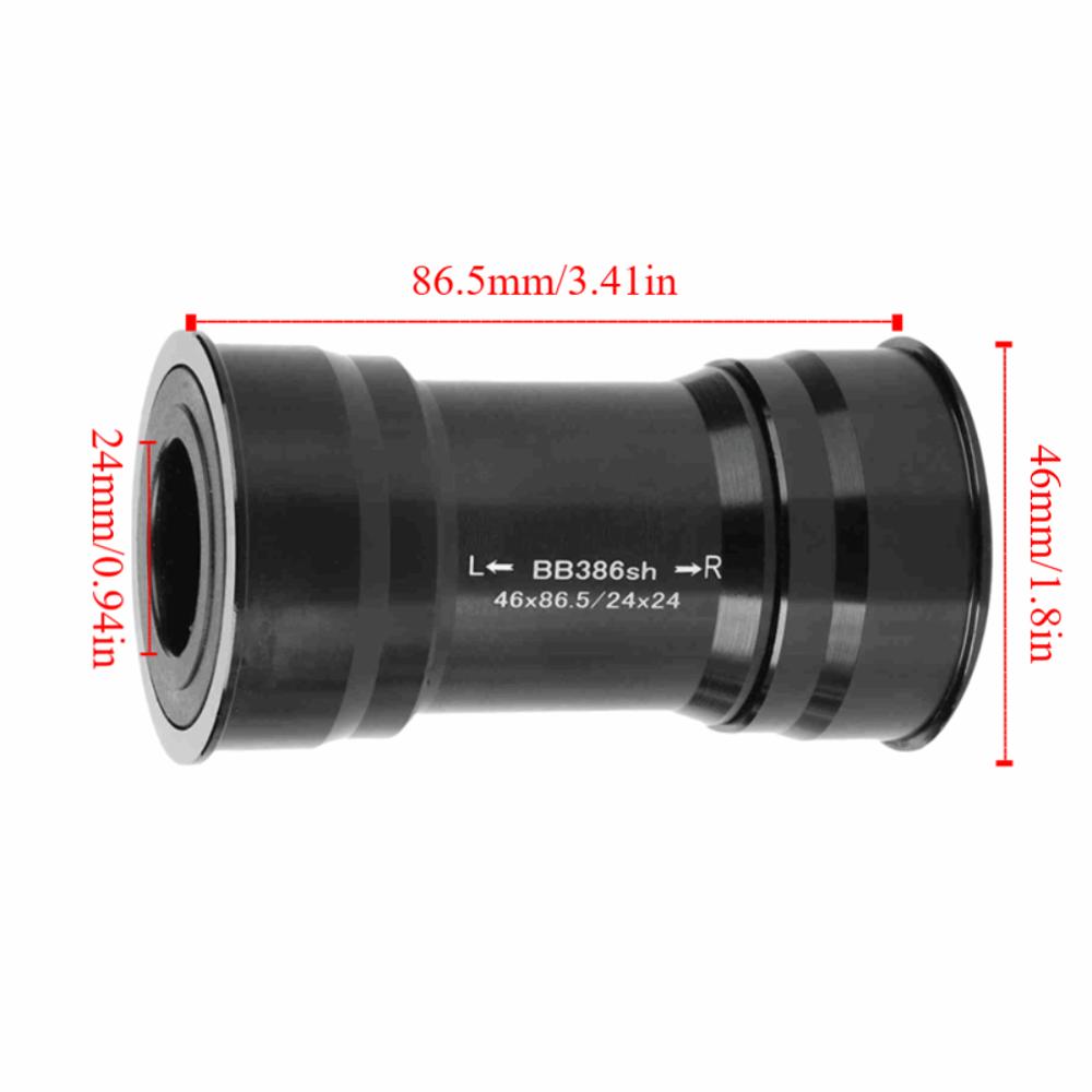 Aluminum Alloy Bicycle Bottom Bracket for BB386 EVO PF30 BB386 Cycling Accessory
