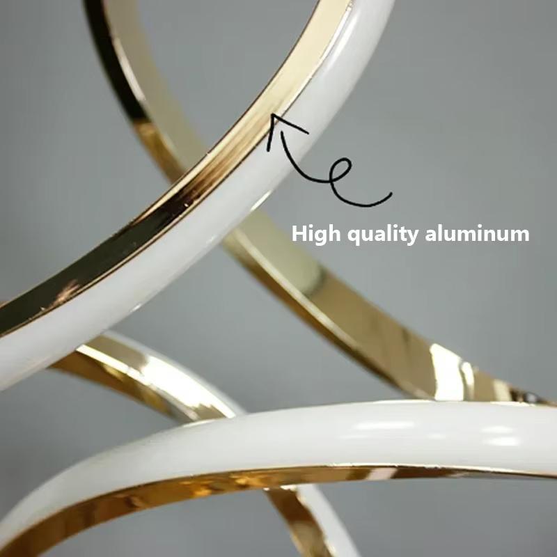 Modern LED Table Lamp Lines Black And White With Plug Lamp For Study Dressing Table Bedside Living Room Bar Indoor Decor Lights