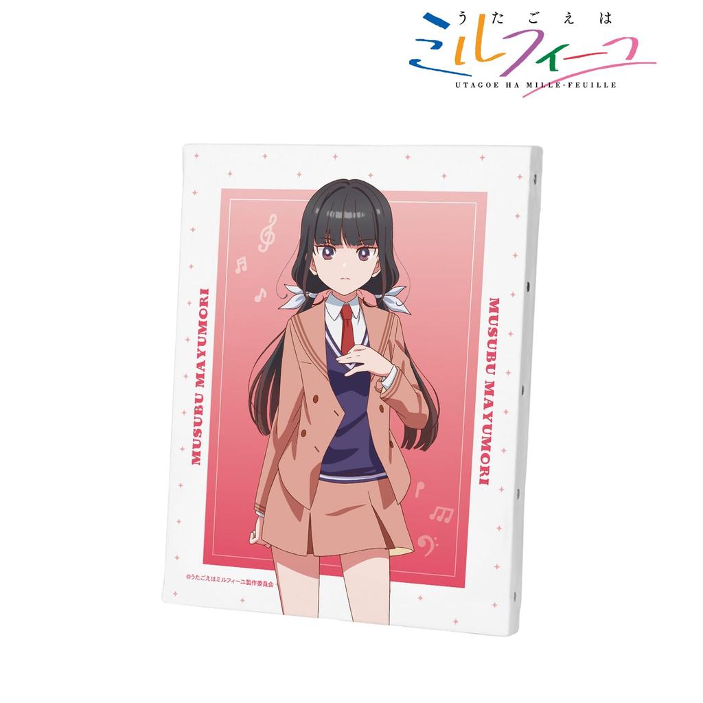 TV Anime Wa Musubu Canvas Board "Utagoe Mille-feuille"
