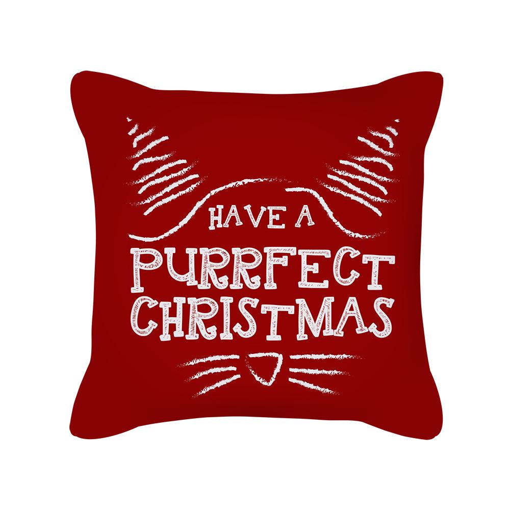 

New Nordic Style Cartoon Christmas Pillow Cover Holiday Gift Cushion Cover Pillow Cover 45 * 45cm