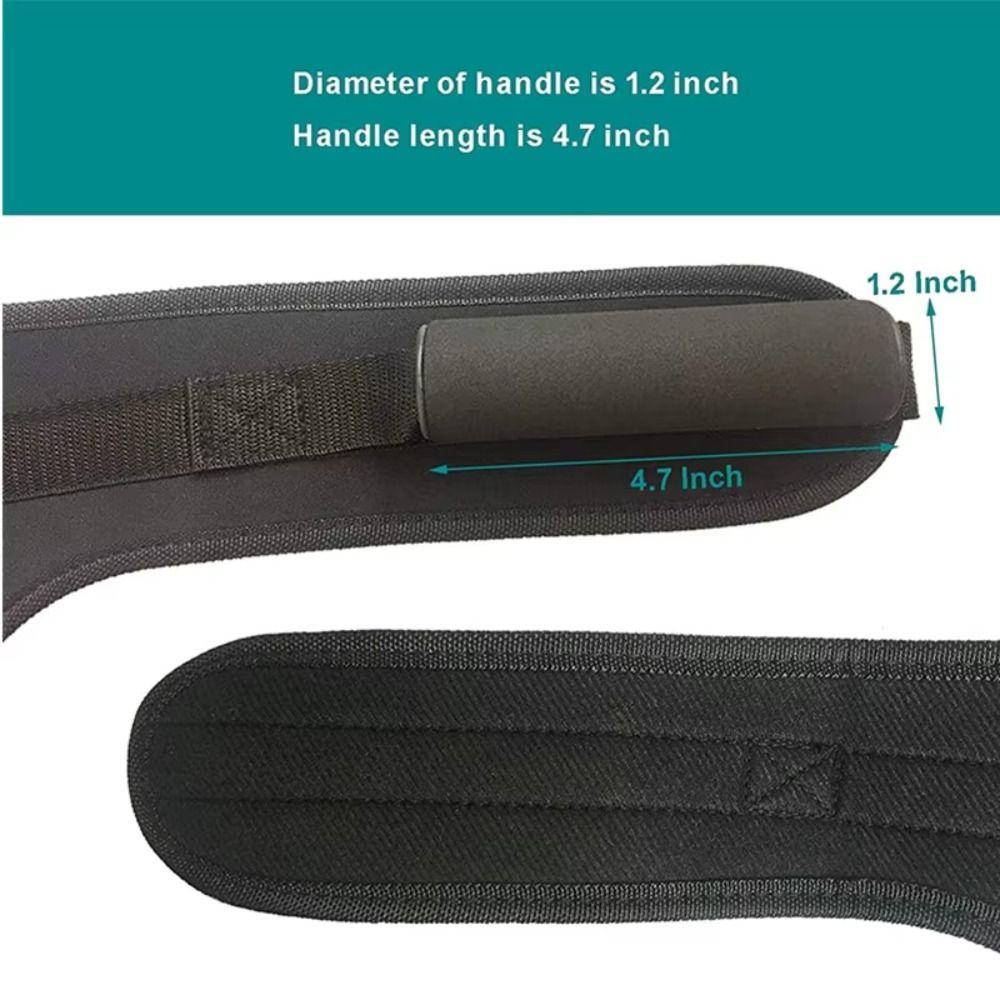 Nylon Fitness Abdominal Crunch Straps V-Shaped Fitness Abdominal Belt  Gym Equipment