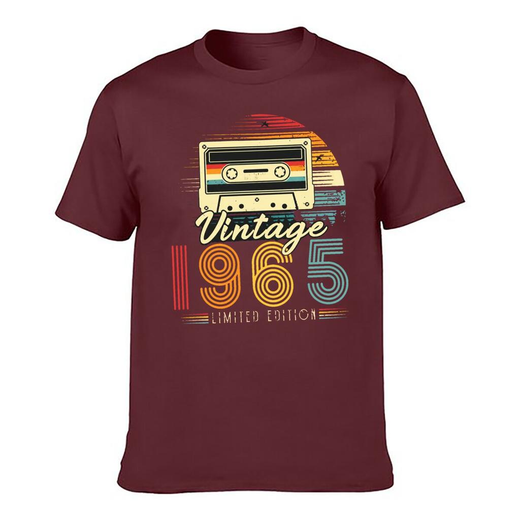 Vintage Limited Edition Retro Cassette Graphic Unisex Summer Washed Tee Loose Distressed Top