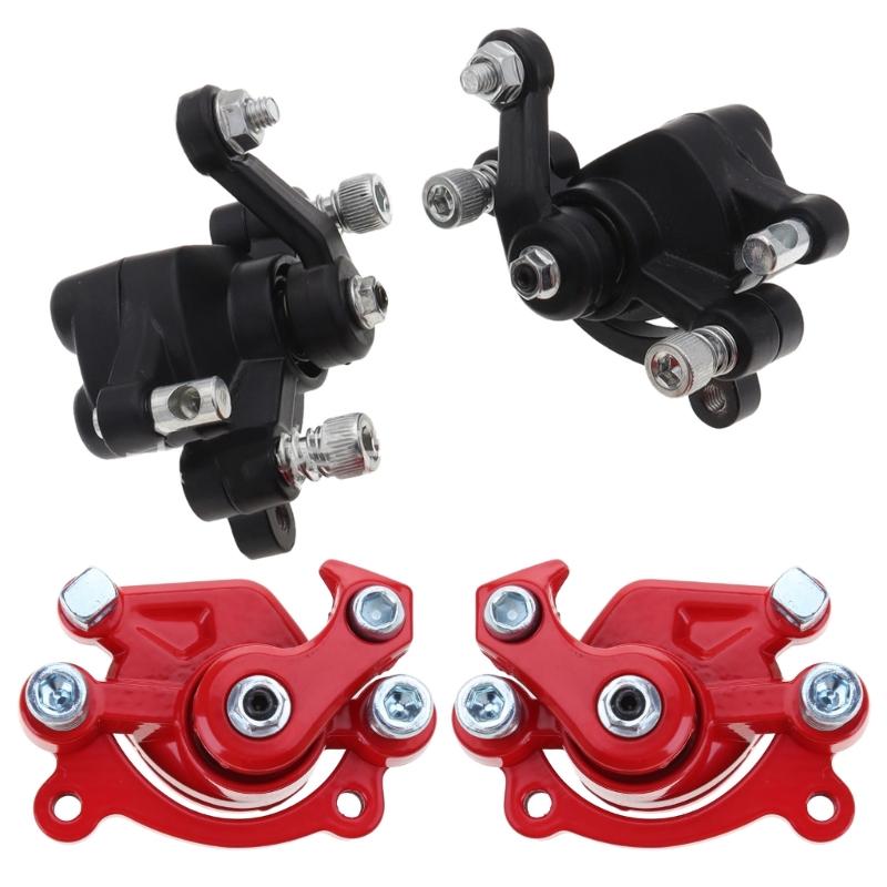 Front Rear Disc Brake Caliper Aluminum-alloy Mini Motorcylce Accessory for 47cc 49cc 2stroke Pocket Bike Mini Dirt Bike