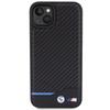 BMW Bmhcp15M22Nbck Iphone 15 Plus / 14 Plus 6.7 Czarny/Black Leather Carbon