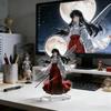 Anime Inuyasha Kikyo Acryl-Ständerfigur Kawaii Schreibtischdekoration Ornament Sammlerstück Anime Merchandise Geschenk für Anime-Fans
