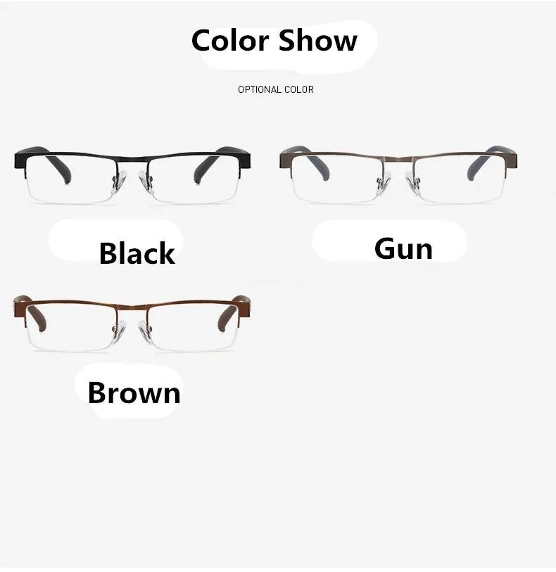 Metal Reading Glasses Men High Quality Business Hyperopia Glasses Women Reading Eyewear