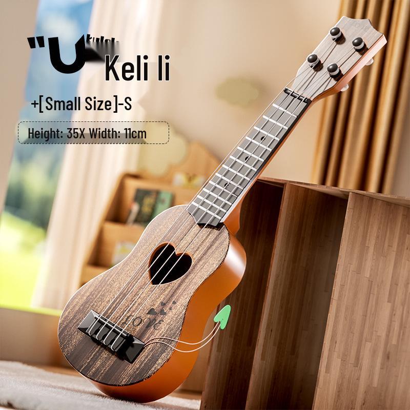 Realistic Guitar Playable Ukulele Toy for Children's Musical Education