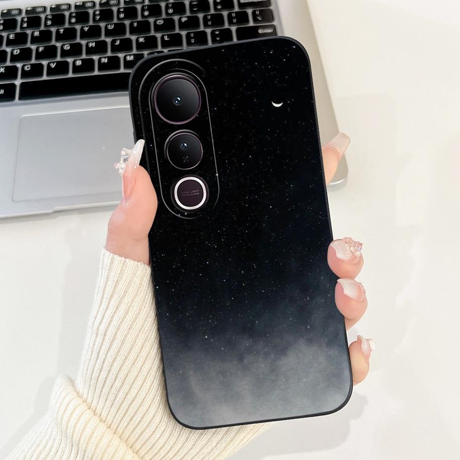 Pro Vivo V50 Lite 4G Pouzdro V2441 Kryt Luxusní Mašlička Malované Měkké Tekuté Silikonové Pouzdro na Telefon Pro Vivo V50 5G V 50 V50Lite Fundas