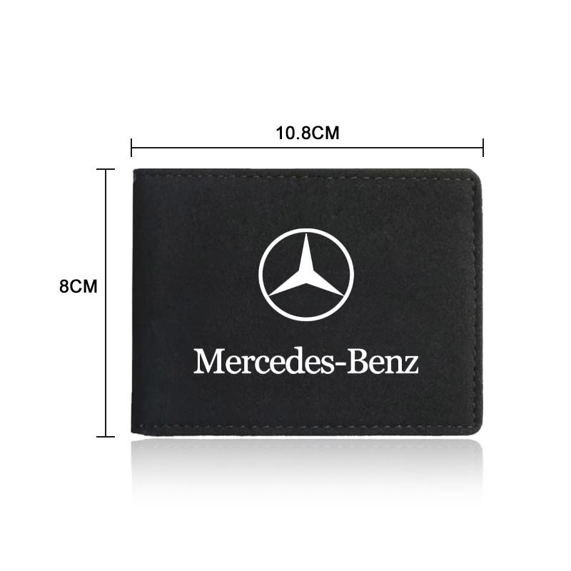 1ks Kožené pouzdro na kreditní karty Ochranné pouzdro na jízdní doklady do auta Pro Mercedes Benz AMG A D G Třída GLA GLB W124 W176 C260 C300