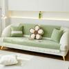 Universal Non-slip Solid Color Chenille New  Sofa Cover Lace Cover Cloth Cushion Cushion Sofa Cushion Four Seasons