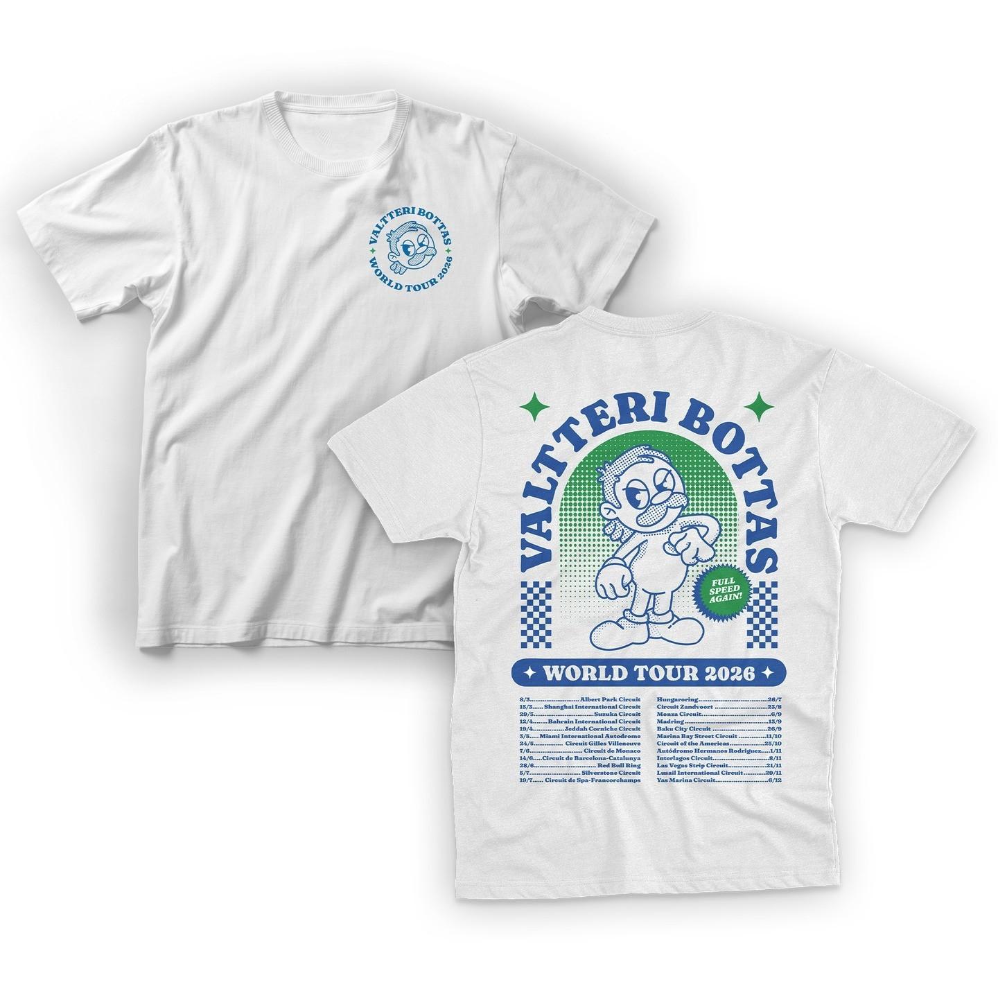VALTTERI BOTTAS – WORLD TOUR 2026 T-Shirt XXXL