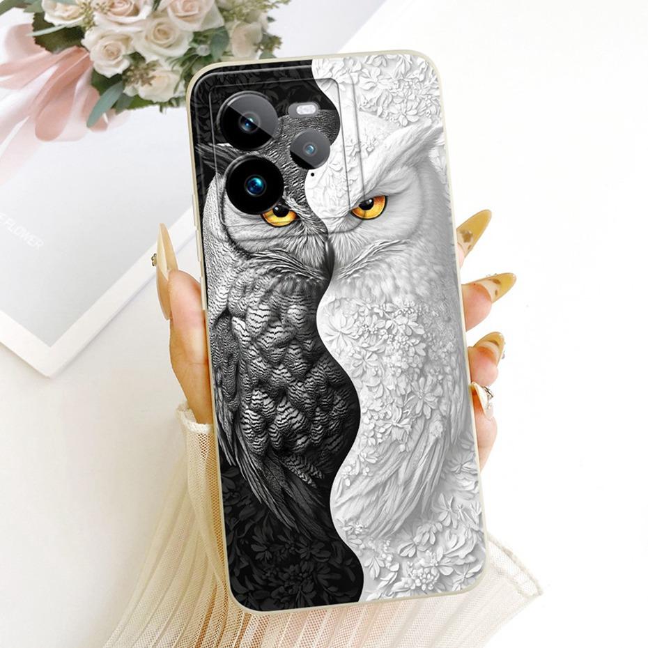 Cute Printed Phone Case For Realme GT 7 Pro Soft Silicone Shockproof Cases For Realme GT7 Pro 7Pro RMX5010 Covers Bumpers