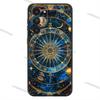 Suns Moons Clouds Astrological Phone Case For Samsung Galaxy A20,21s,22,31,32,52,53,72,73,80,91 Soft Liquid Silicone Black Cover