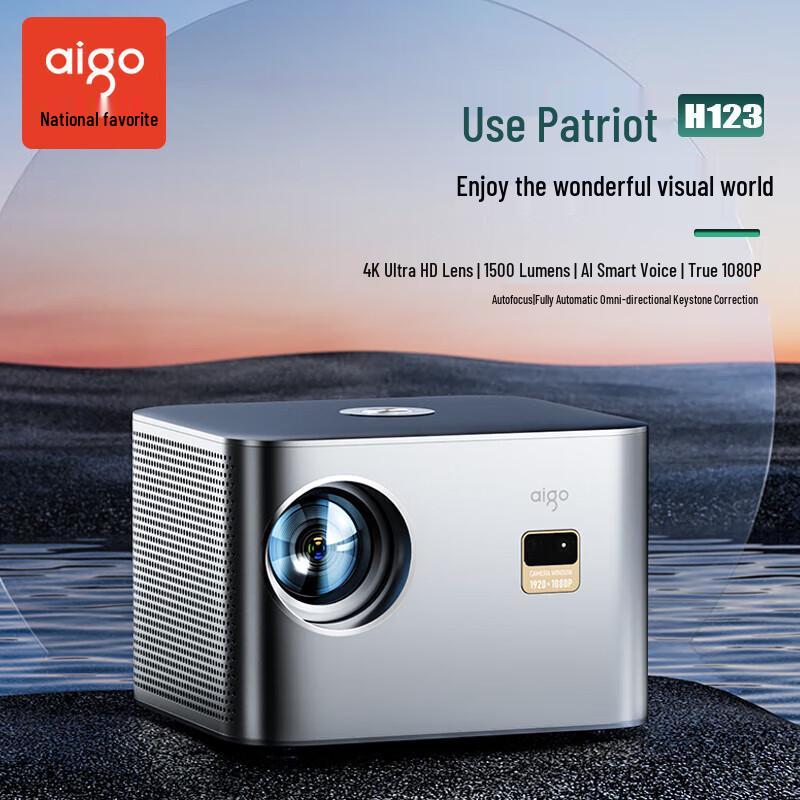 

Aigo H123 1080P Smart Projector (CN version)