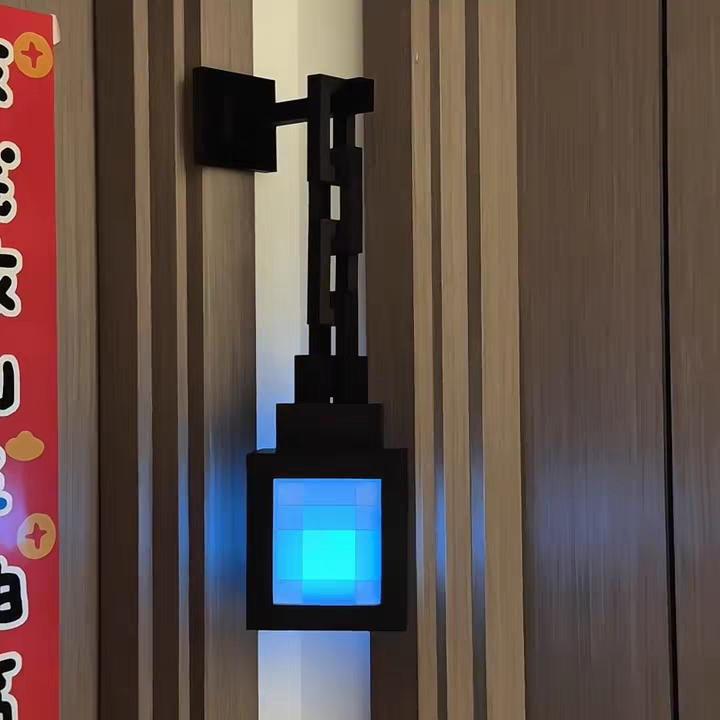 16 color change My World Luminous Lantern, Night light, Charging torch light, children's bedroom ambient light ornament light