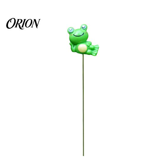 Miniature Frog Figurines for Plants Garden Stakes, Waterproof Resin Ornaments, Cute Figurines, Succulents Small Frogs Planters Pots Decoration Potted
