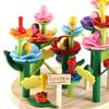 Flower Building Toy Set Sensory Toys Boys Garden