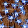 JASHIKA- Sea Turtle Decorative Lights- Ocean Themed String Lights -10ft 30 LEDs-USB Plug-in -Battery Pack - Remote Control -Baby Shower- Bathroom-