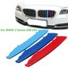 3x Front Grille Grill Cover Strips Clip Fit For BMW 3 Series E90 Accessories New