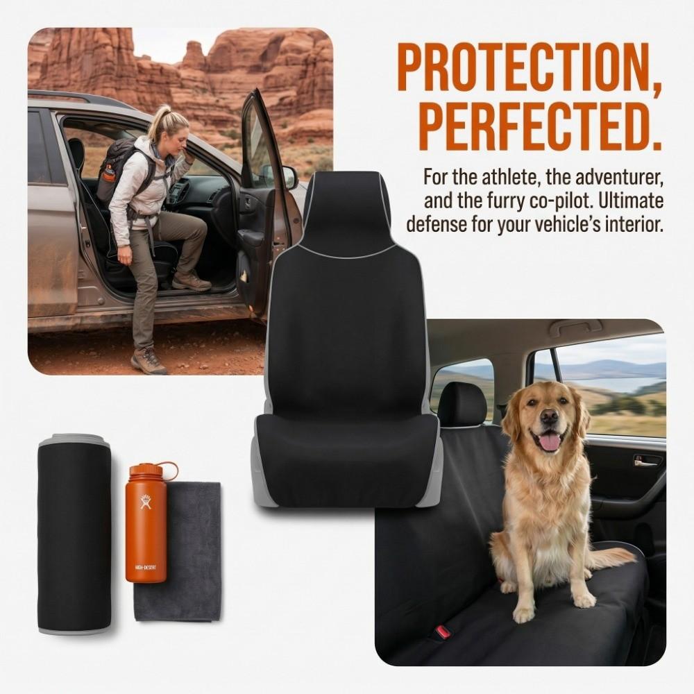 Waterproof Seat Protector Washable Seat Protector Towel Universal Car Seat Cover  Gym Workout
