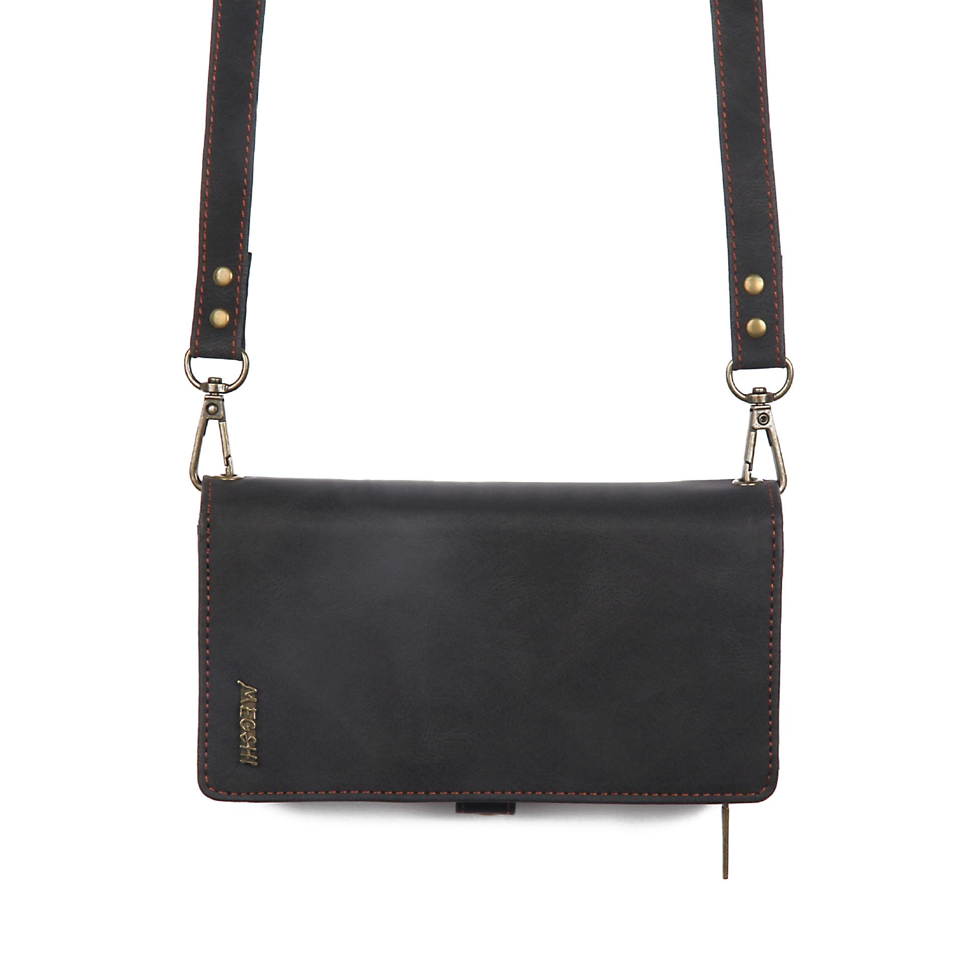 

Кожаный чехол-кошелек для iPhone 16 Pro Max - Слот для карт и дизайн кроссбоди для Apple 15 iPhone 16 Pro Max