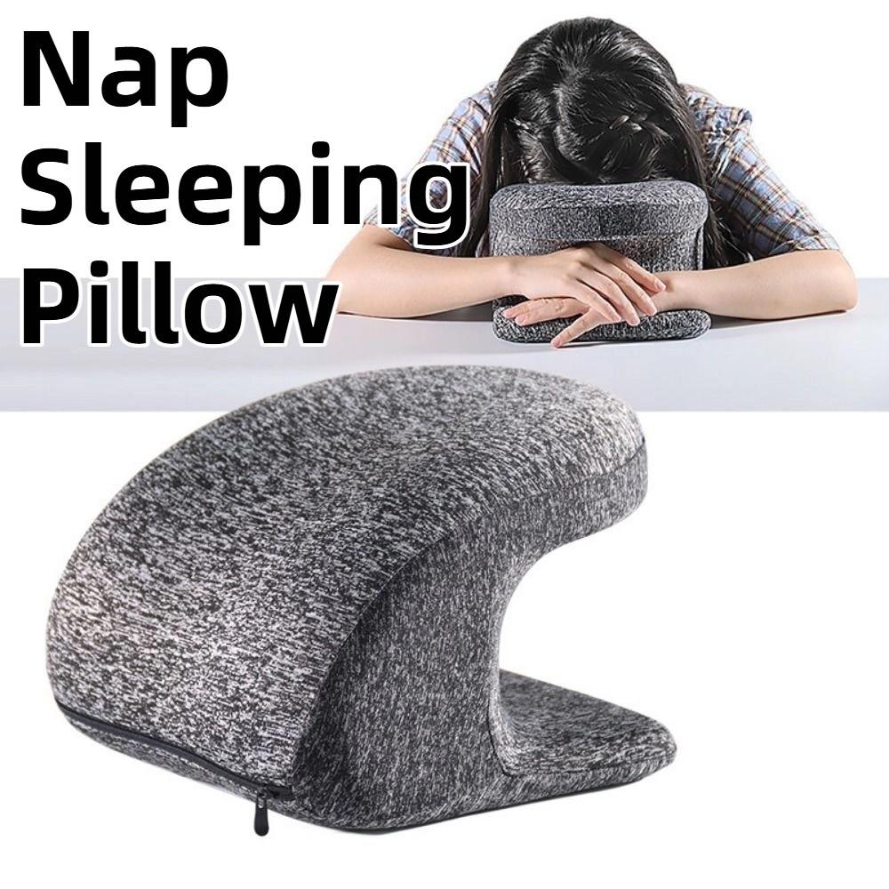 Practical Portable Nap Sleeping Pillow Slow Rebound Comfortable Pillow Cushion Breathable Soft Face Down Desk Pillow Travel