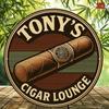 Vintage Tin Sign Metal Wall Art Tony Cigar Lounge Bar Decor