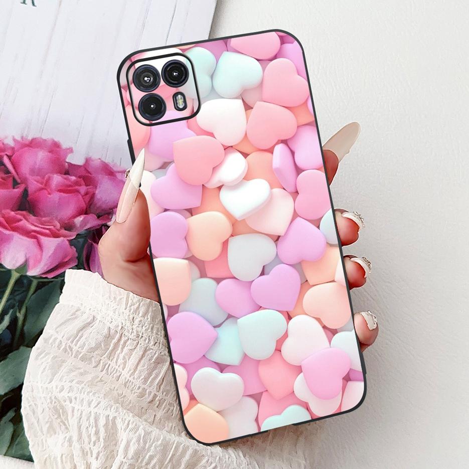 For Motorola Moto G50 5G Case XT2149-1 Cute Love Heart Painted Cover Soft TPU Phone Case For Motorola G50 G 50 MotoG50 4G Fundas