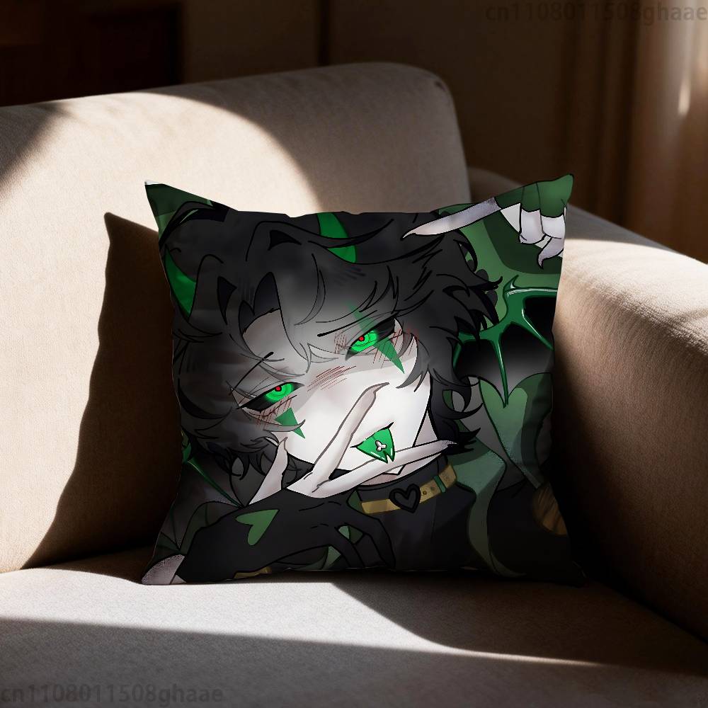 Game The Freak Circus Pillow Case Square DoubleSided Printing Short Plush Sofa Cushion Cover Bedroom Bedside Pillow