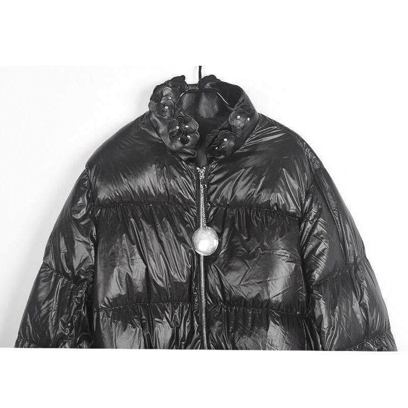 Xitao Damenmode Einfarbiger, lässiger Daunenmantel ZLL1903