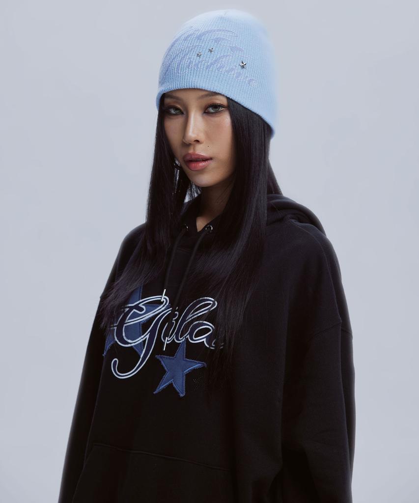 Gillaakaibeu Lettering Logo Beanie_Sb